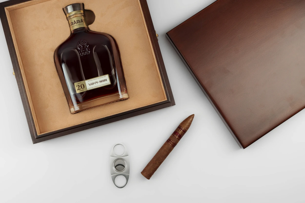 Premium Edition Brandy & Cigar Set